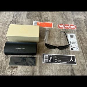 Burberry plaid print sunglasses